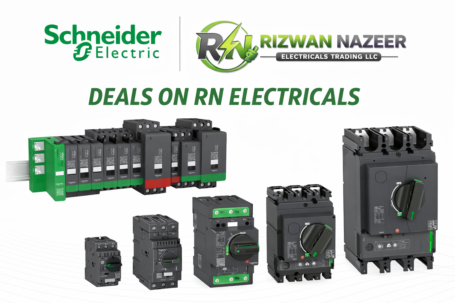Special deals on electrical products from RN Electricals Dubai